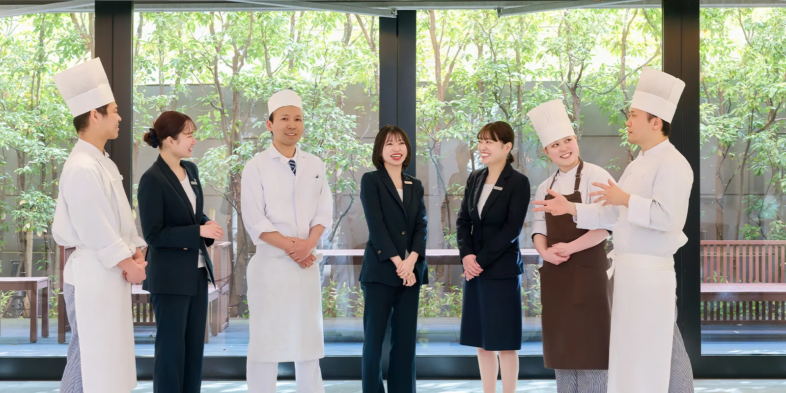 社員の写真